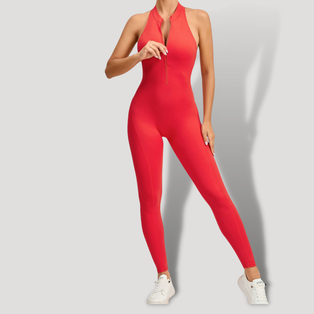 Belovecraft | Push Up V-Deep Jumpsuit with Zipper Sexy Femme