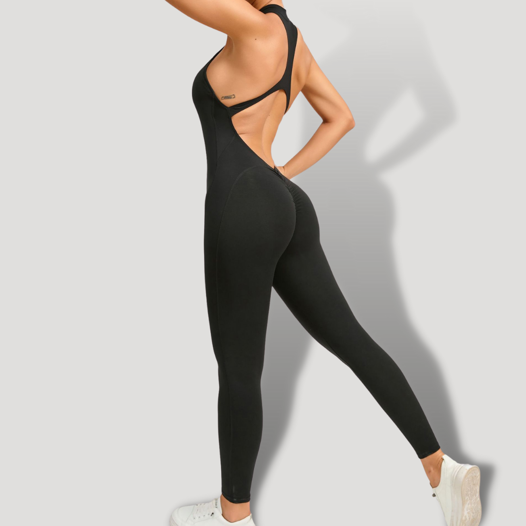 Belovecraft | Push Up V-Deep Jumpsuit with Zipper Sexy Femme