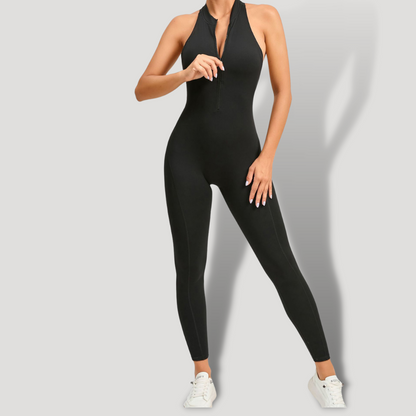 Belovecraft | Push Up V-Deep Jumpsuit with Zipper Sexy Femme