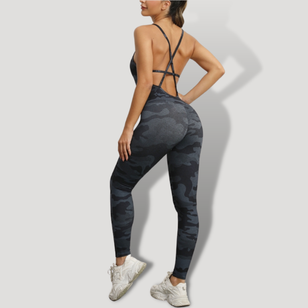 Belovecraft | Dryfit Backless Jumpsuit