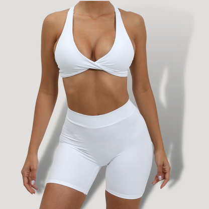 Belovecraft | Cross Push Up Deep V 2-Piece Set