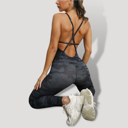 Belovecraft | Dryfit Backless Jumpsuit