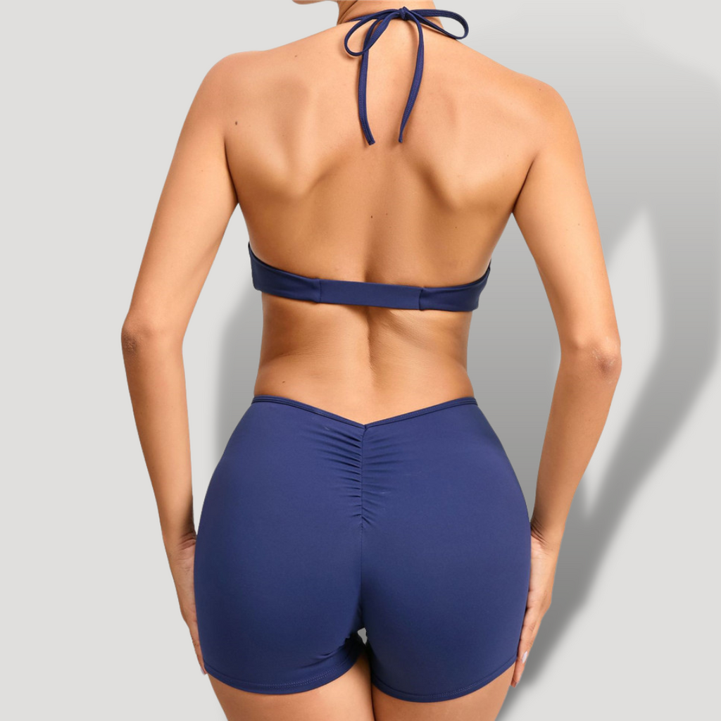 Belovecraft | Sexy Femme Deep V Push Up Jumpsuit