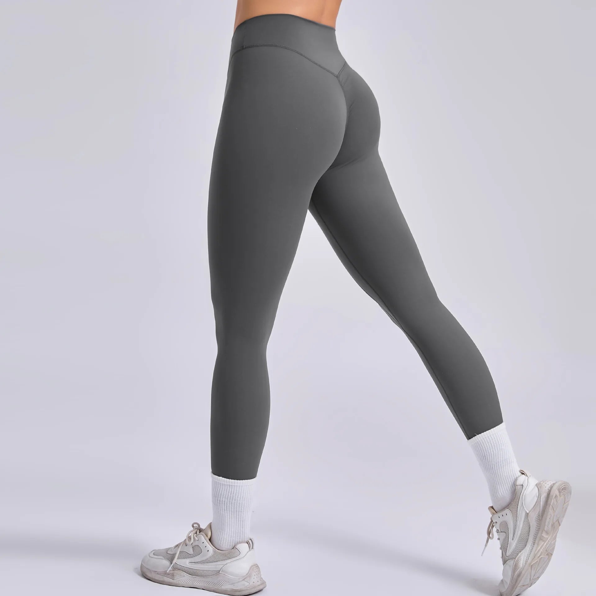 Leggings Deportivos de Cintura Alta con Corte al Tobillo – Belovecraft™