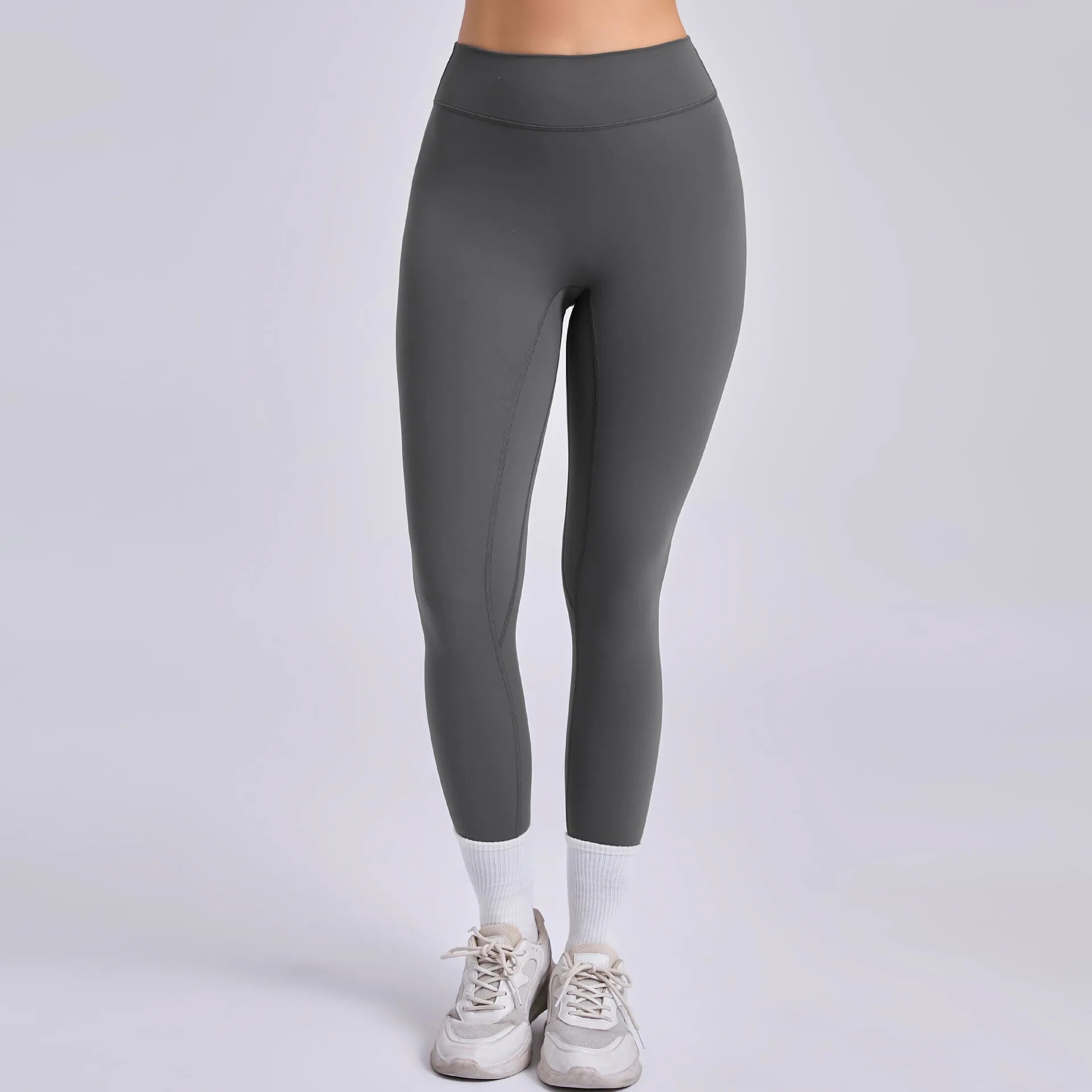 Leggings Deportivos de Cintura Alta con Corte al Tobillo – Belovecraft™