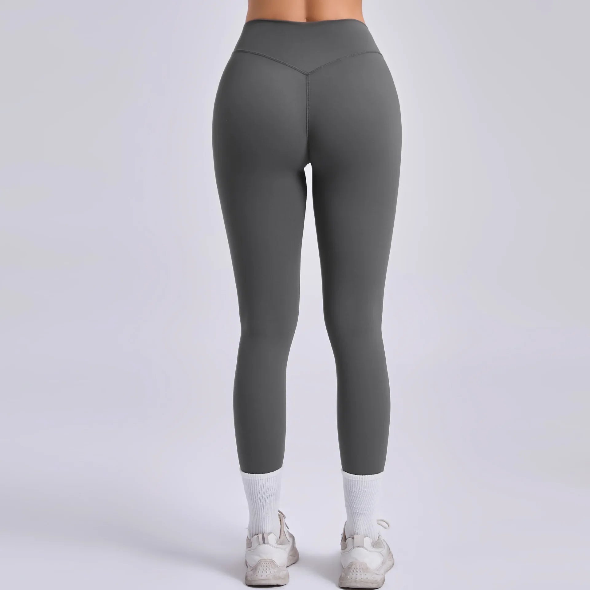 Leggings Deportivos de Cintura Alta con Corte al Tobillo – Belovecraft™