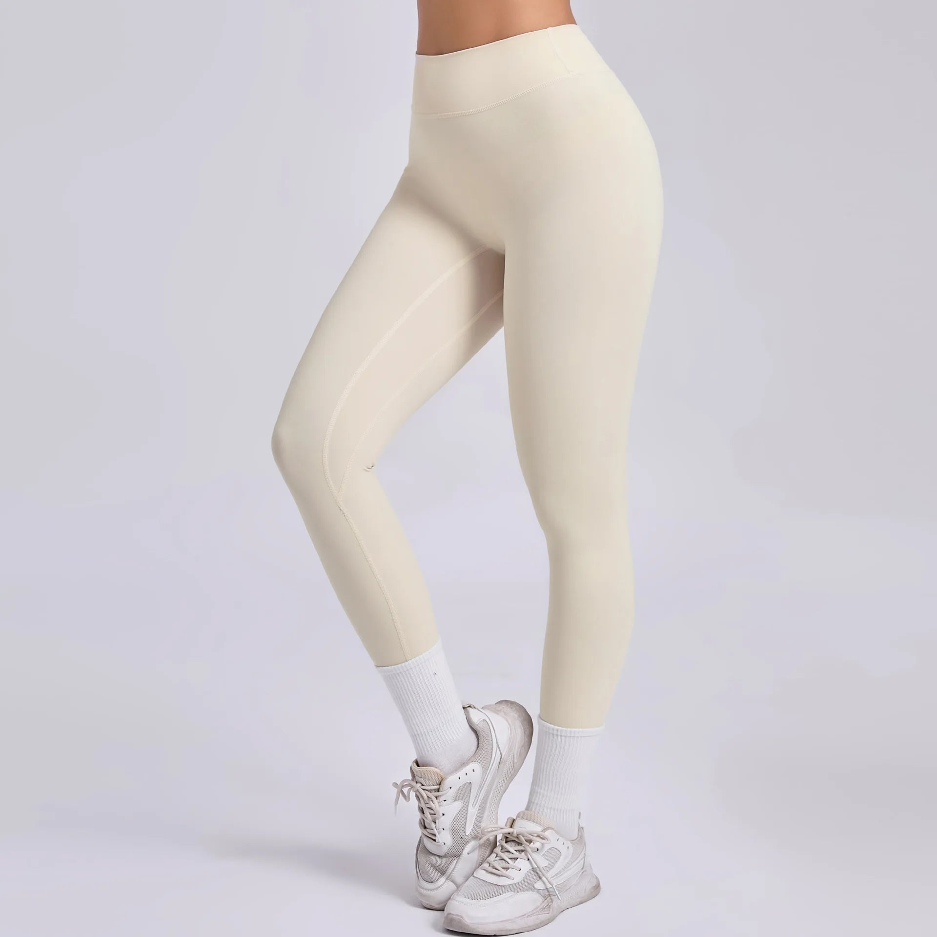 Leggings Deportivos de Cintura Alta con Corte al Tobillo – Belovecraft™