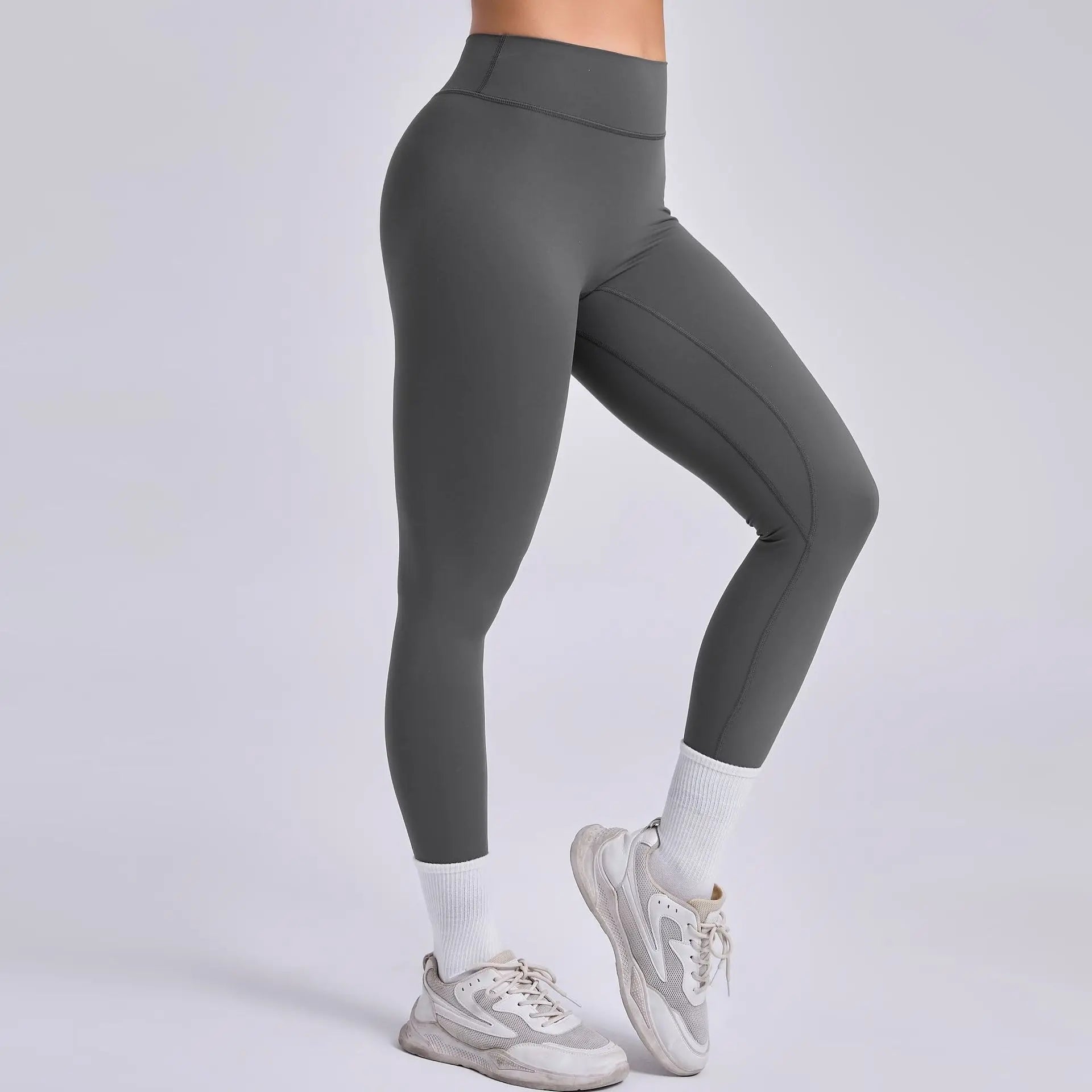 Leggings Deportivos de Cintura Alta con Corte al Tobillo – Belovecraft™