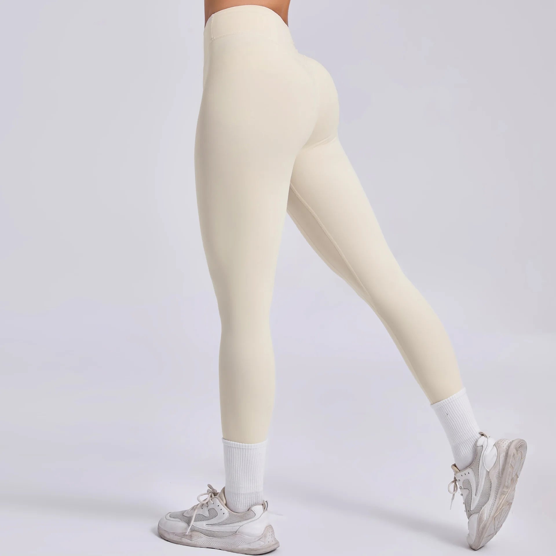 Leggings Deportivos de Cintura Alta con Corte al Tobillo – Belovecraft™