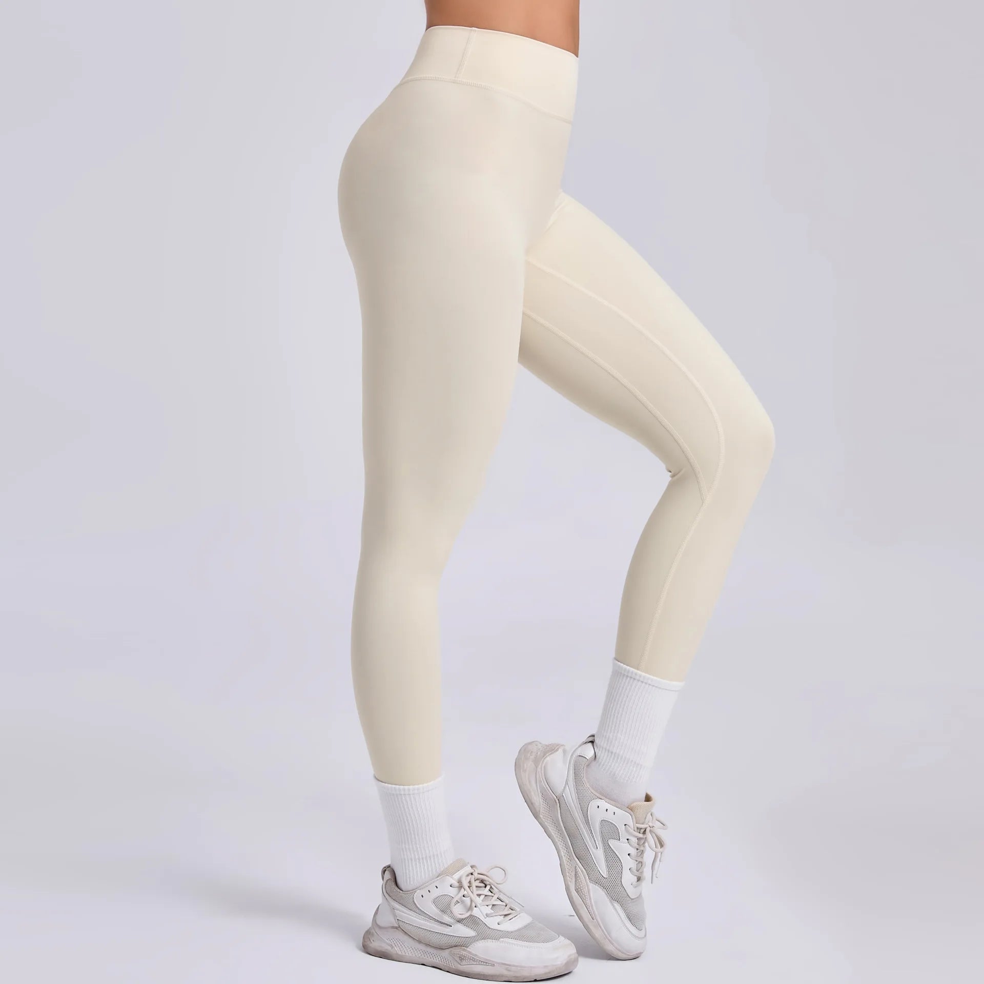 Leggings Deportivos de Cintura Alta con Corte al Tobillo – Belovecraft™