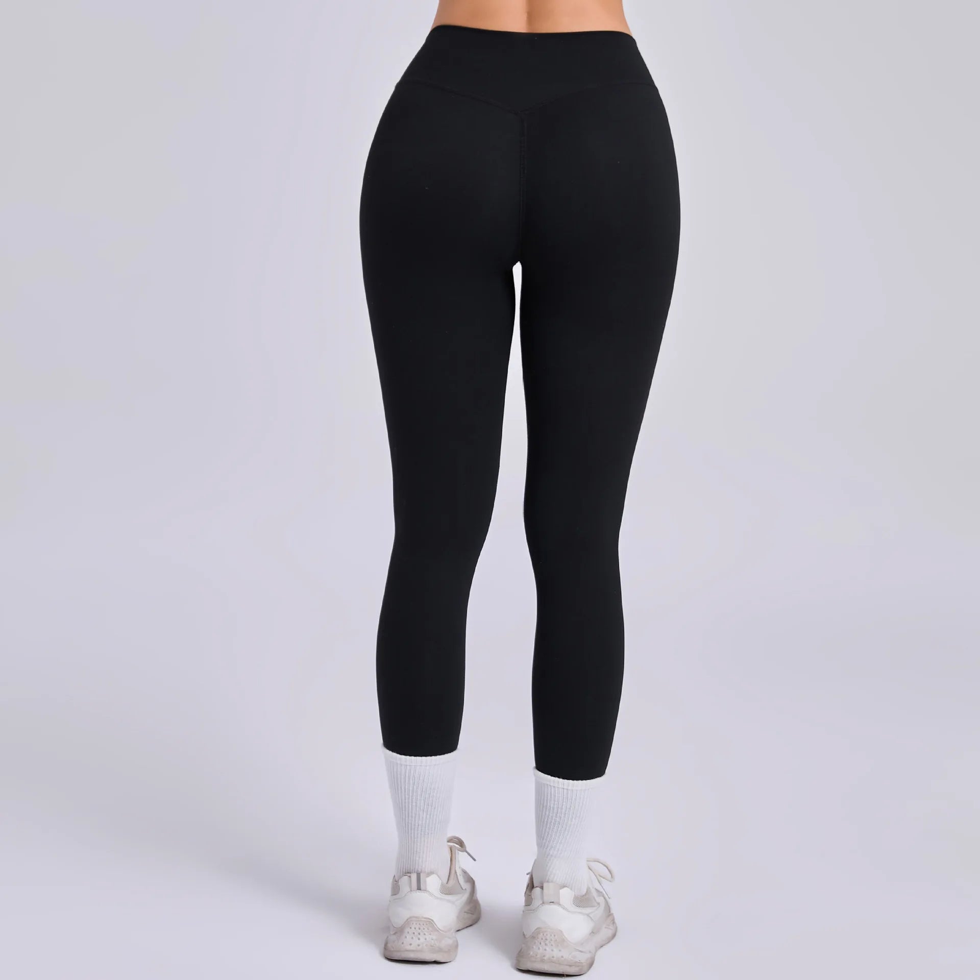 Leggings Deportivos de Cintura Alta con Corte al Tobillo – Belovecraft™
