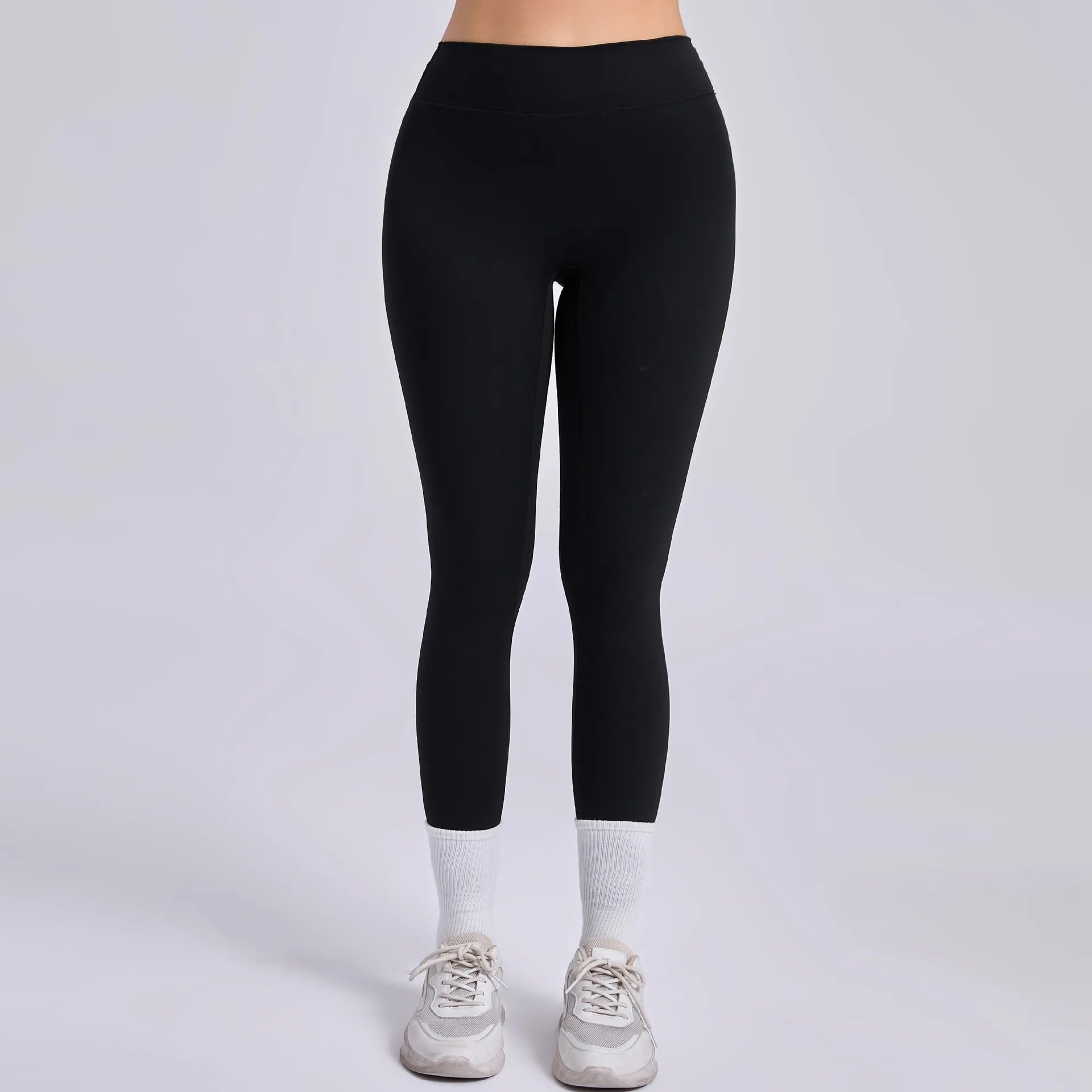 Leggings Deportivos de Cintura Alta con Corte al Tobillo – Belovecraft™