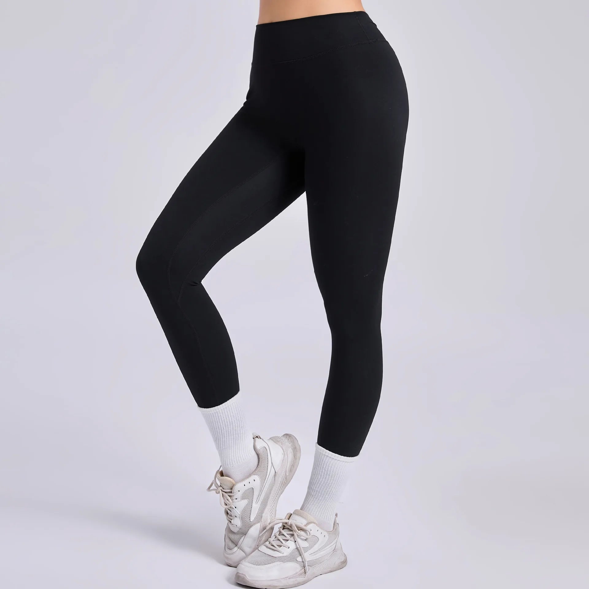 Leggings Deportivos de Cintura Alta con Corte al Tobillo – Belovecraft™