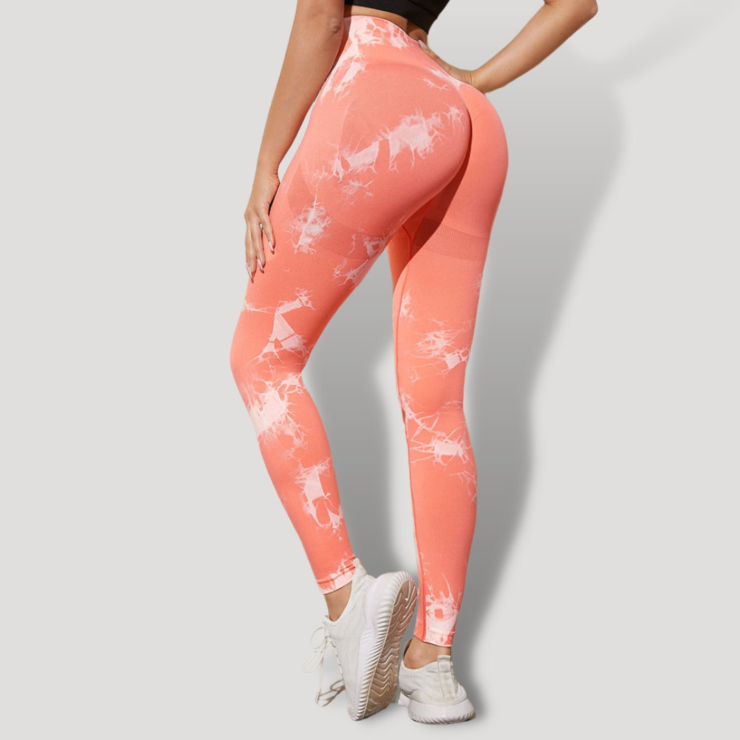 Leggins PREMIUM con efecto Push Up diseño TIE DYE - BELOVECRAFT