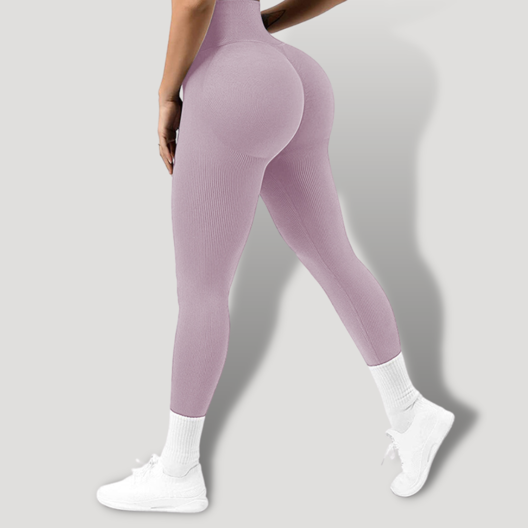 Leggins Acanalado Push Up Scrunch - BELOVECRAFT