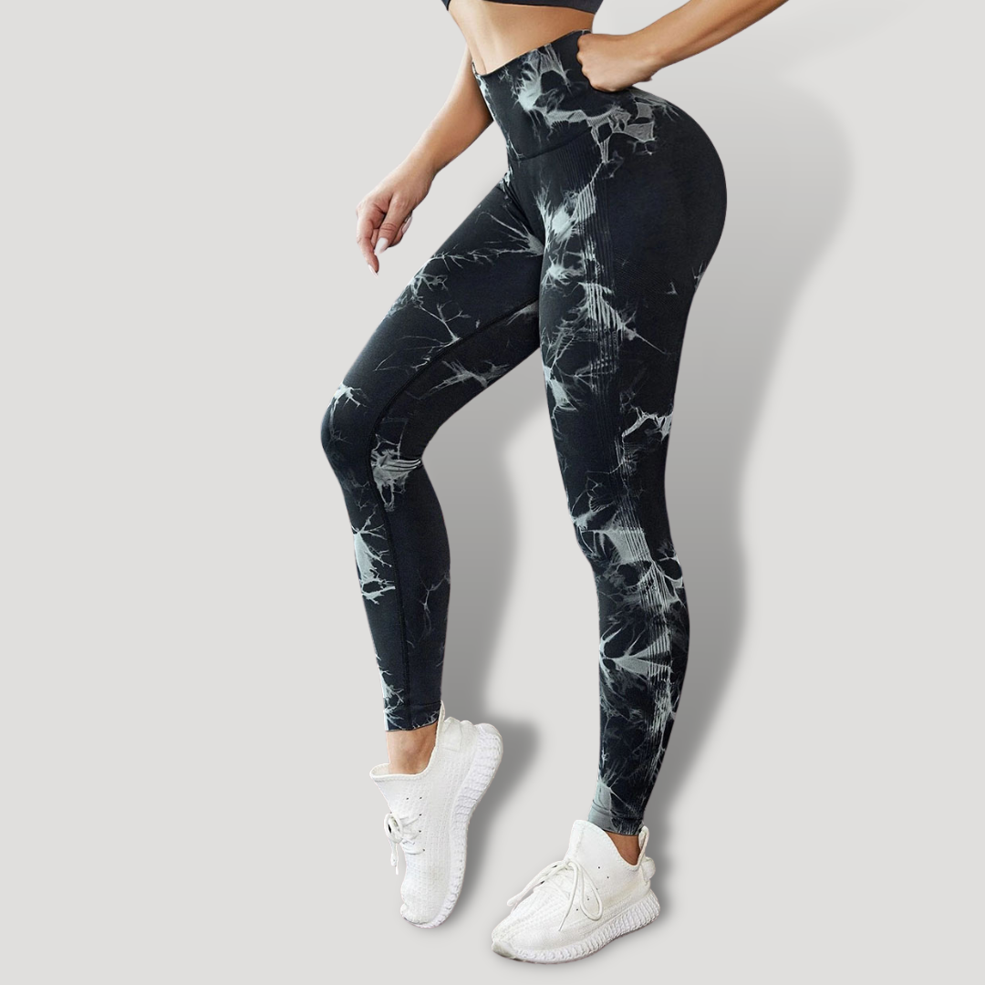 Leggins PREMIUM con efecto Push Up diseño TIE DYE - BELOVECRAFT