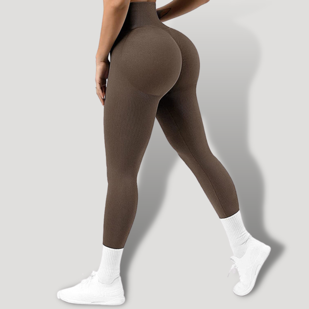 Leggins Acanalado Push Up Scrunch - BELOVECRAFT