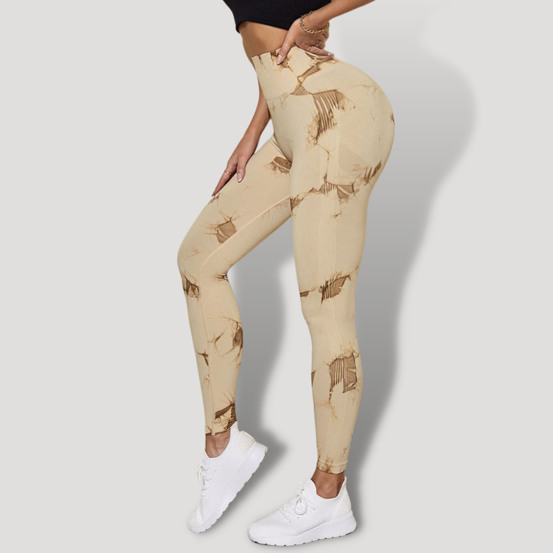 Leggins PREMIUM Push Up TIE DYE - BELOVECRAFT