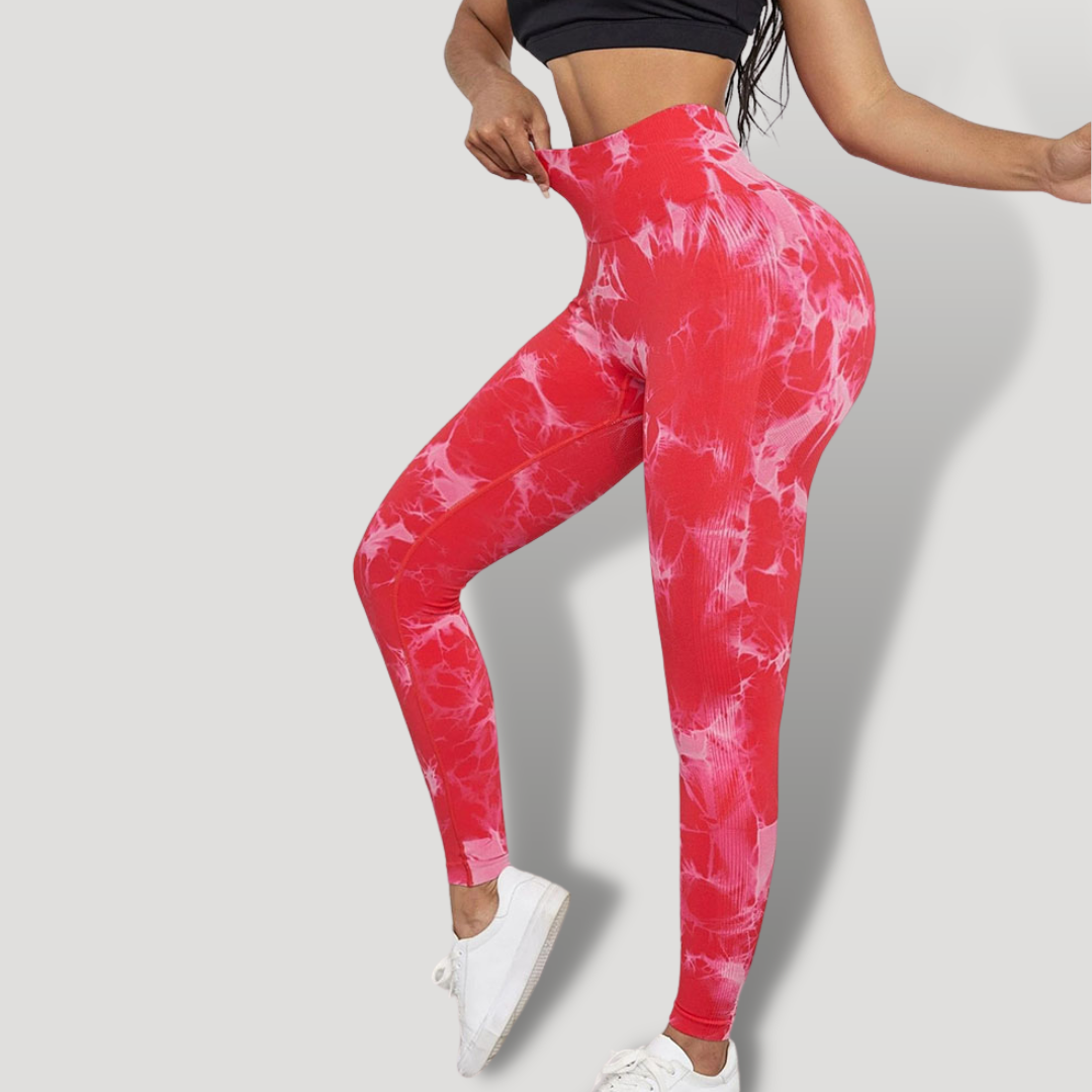 Leggins PREMIUM con efecto Push Up diseño TIE DYE - BELOVECRAFT