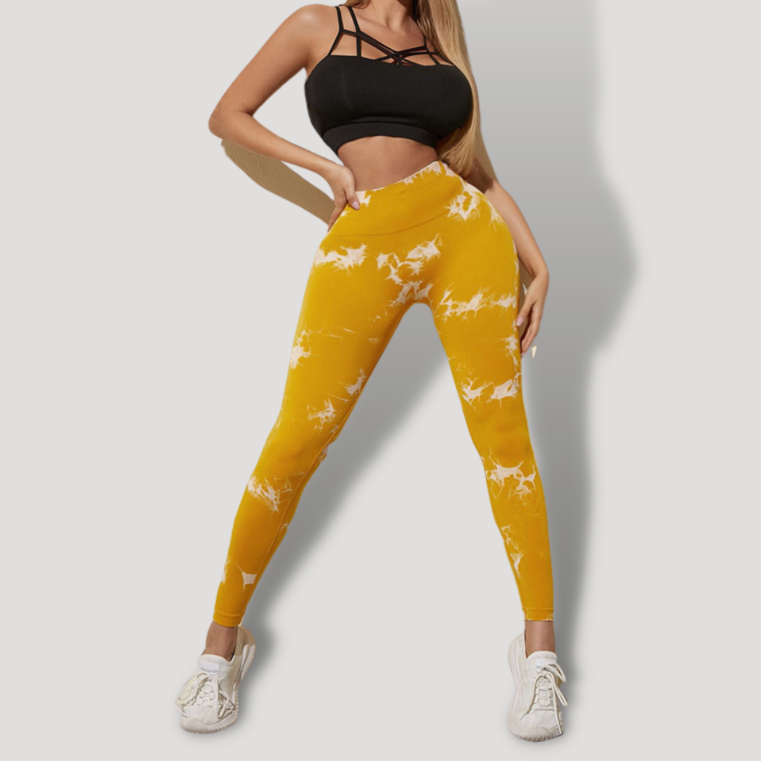 Leggins PREMIUM Push Up TIE DYE - BELOVECRAFT