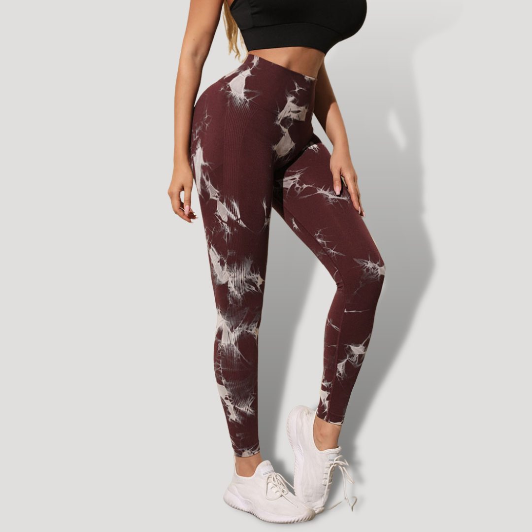 Leggins PREMIUM Push Up TIE DYE - BELOVECRAFT