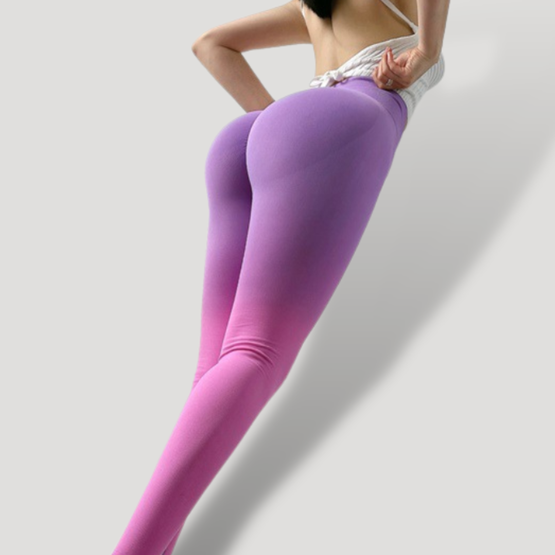 Leggins con efecto Push Up Bicolor - BELOVECRAFT