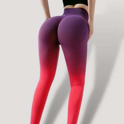 Leggins con efecto Push Up Bicolor - BELOVECRAFT