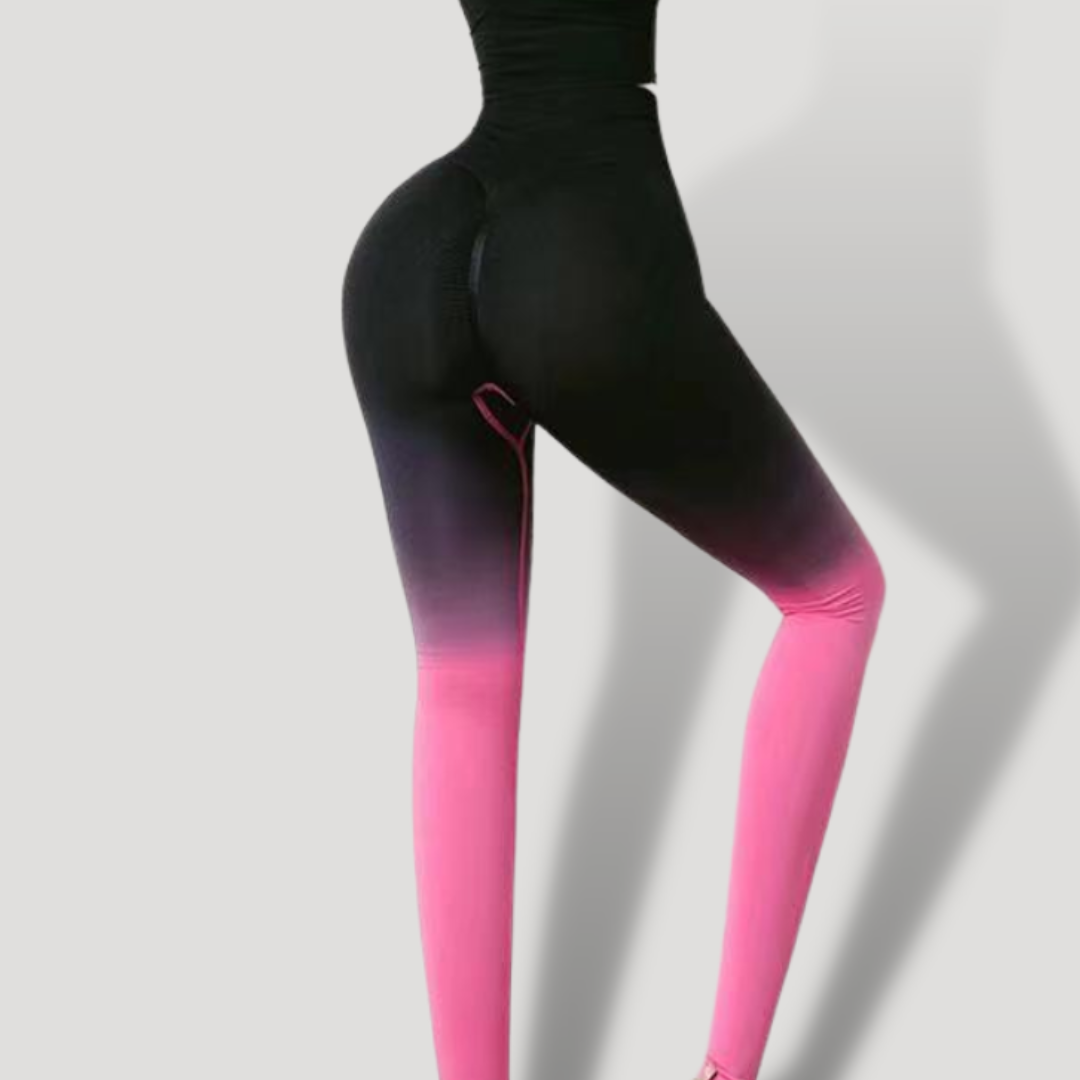 Leggins con efecto Push Up Bicolor - BELOVECRAFT