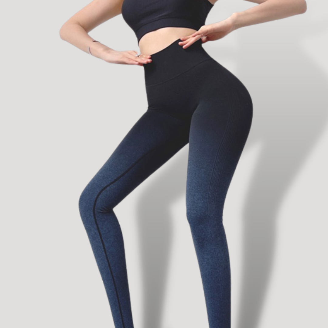 Leggins con efecto Push Up Bicolor - BELOVECRAFT