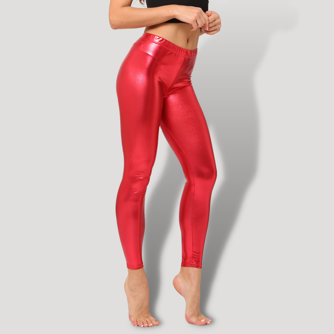 Leggins NORMAL, SHINY, Metálico Vinipiel - BELOVECRAFT