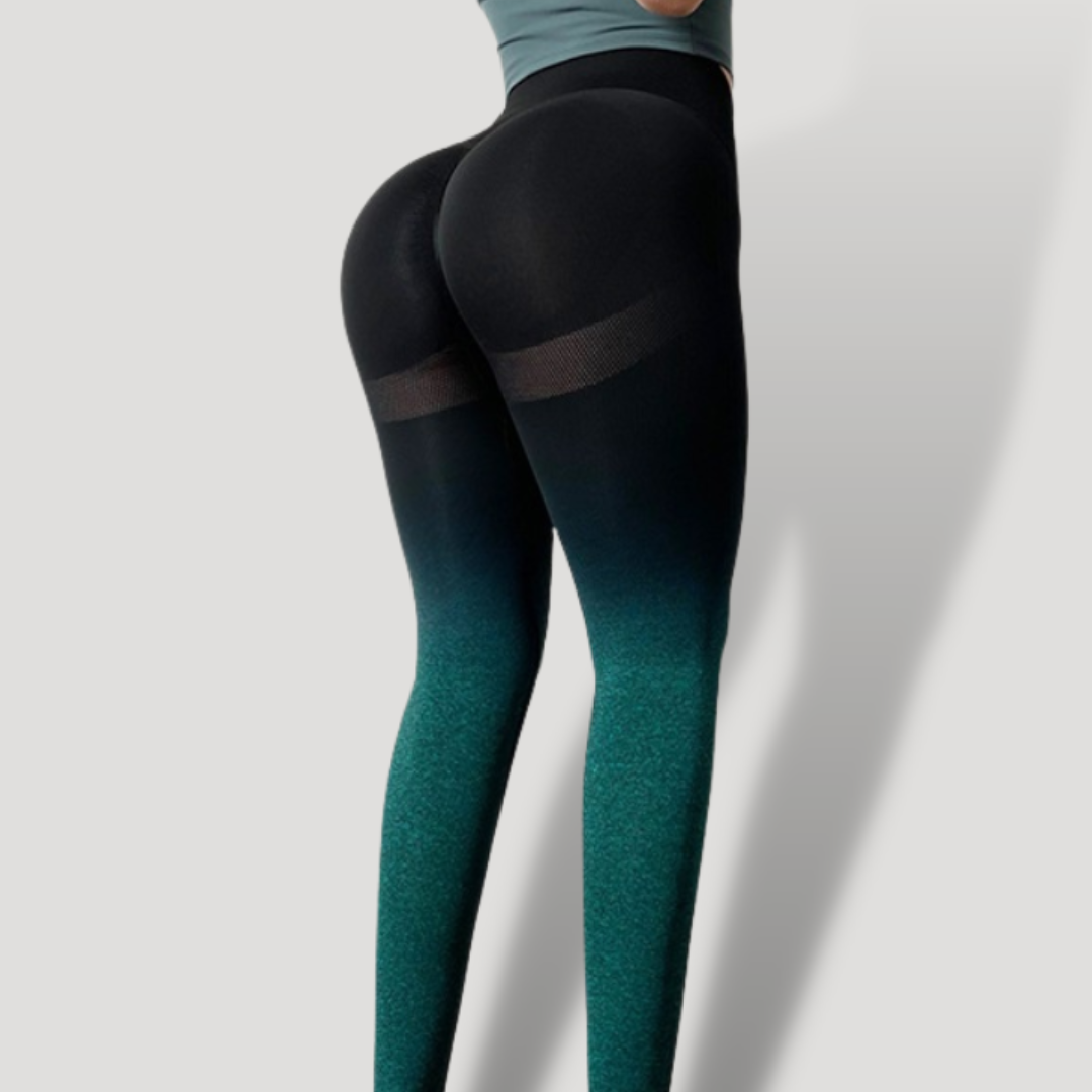 Leggins con efecto Push Up Bicolor - BELOVECRAFT