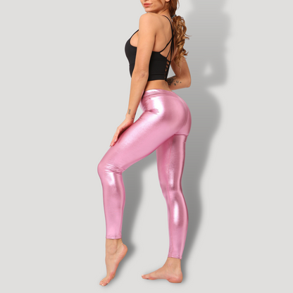 Leggins NORMAL, SHINY, Metálico Vinipiel - BELOVECRAFT