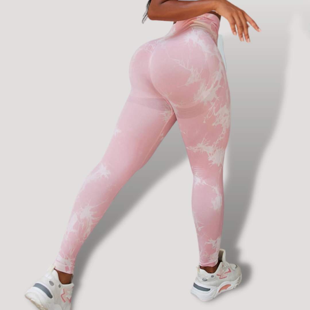 Leggins PREMIUM Push Up TIE DYE - BELOVECRAFT