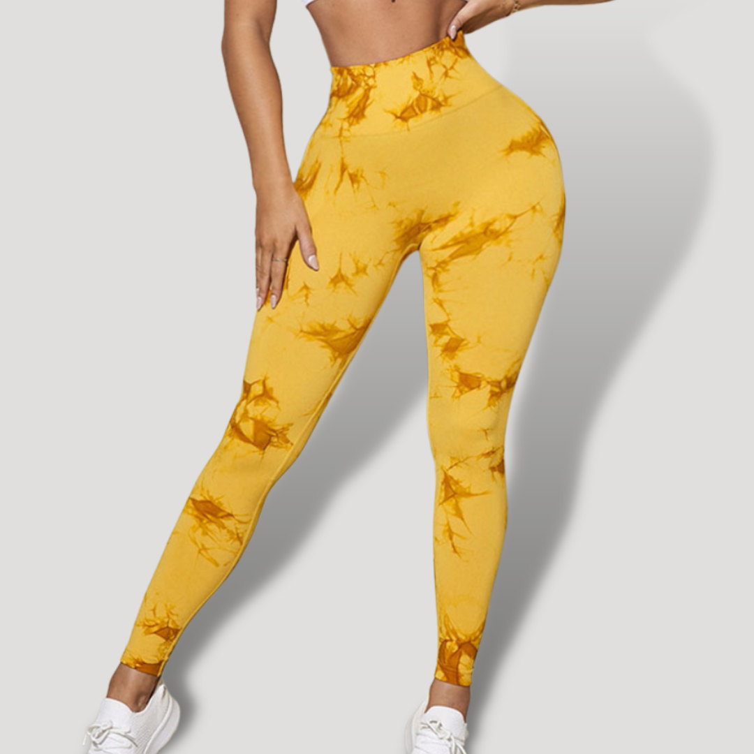 Leggins PREMIUM Push Up TIE DYE - BELOVECRAFT