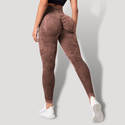 Leggins Push Up Cintura Alta Scrunch Burbuja - BELOVECRAFT