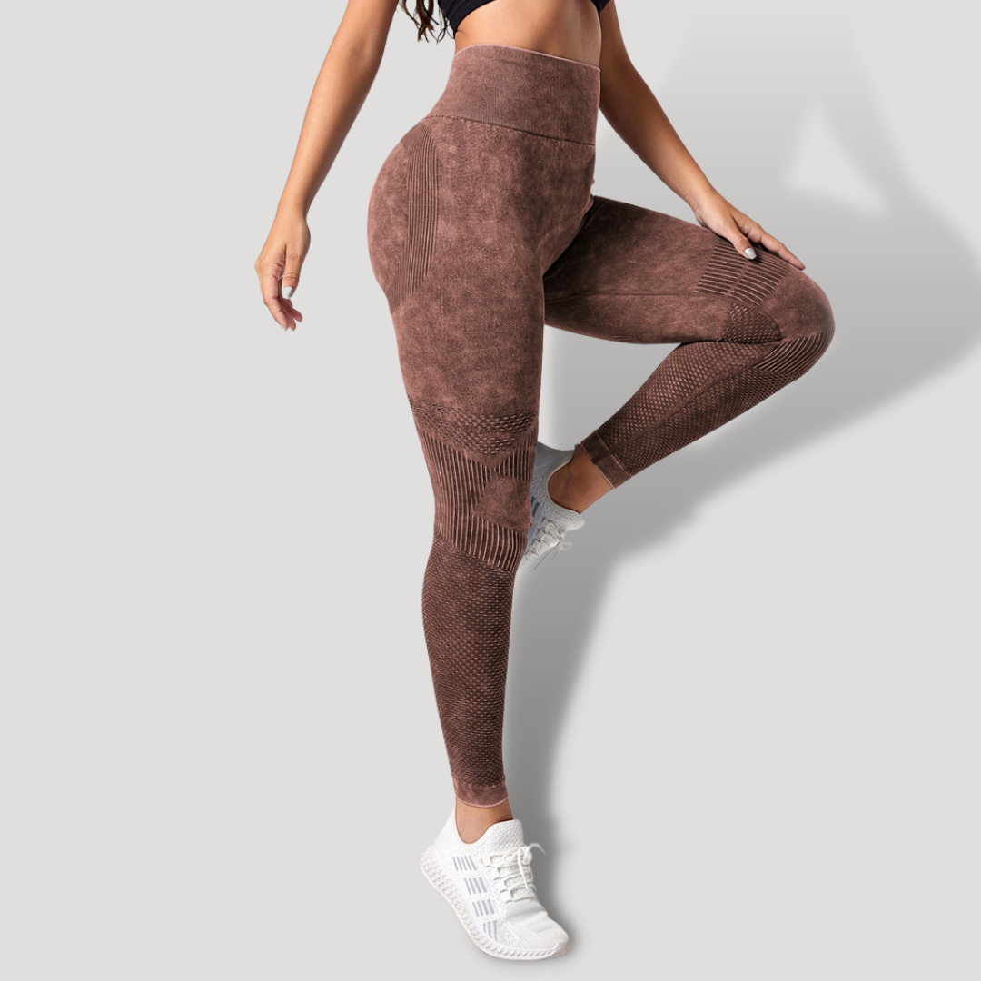 Leggins Push Up Cintura Alta Scrunch Burbuja - BELOVECRAFT