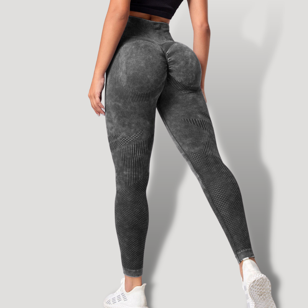 Leggins Push Up Cintura Alta Scrunch Burbuja - BELOVECRAFT