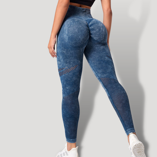 Leggins Push Up Cintura Alta Scrunch Burbuja - BELOVECRAFT