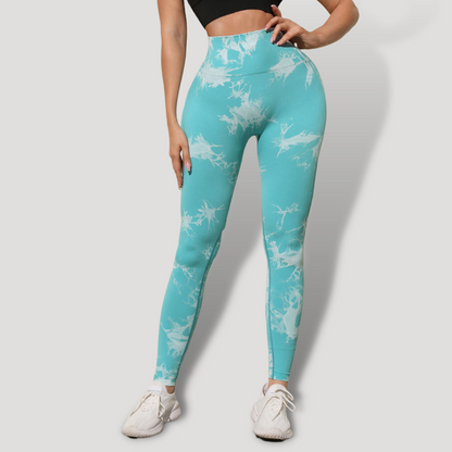 Leggins PREMIUM con efecto Push Up diseño TIE DYE - BELOVECRAFT