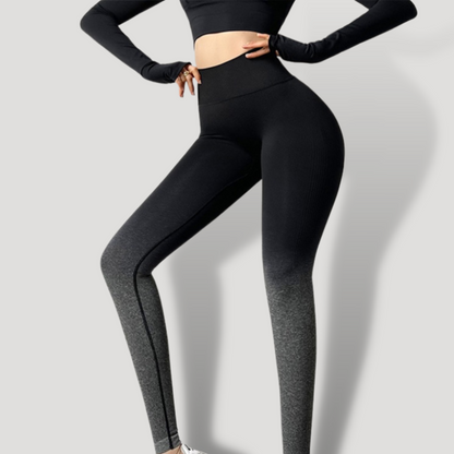 Leggins con efecto Push Up Bicolor - BELOVECRAFT