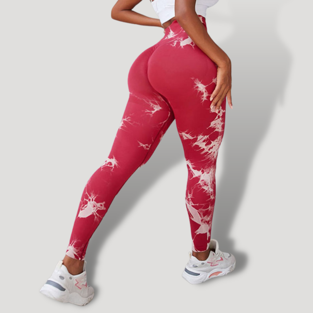 Leggins PREMIUM con efecto Push Up diseño TIE DYE - BELOVECRAFT