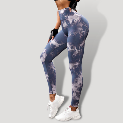 Leggins PREMIUM con efecto Push Up diseño TIE DYE - BELOVECRAFT