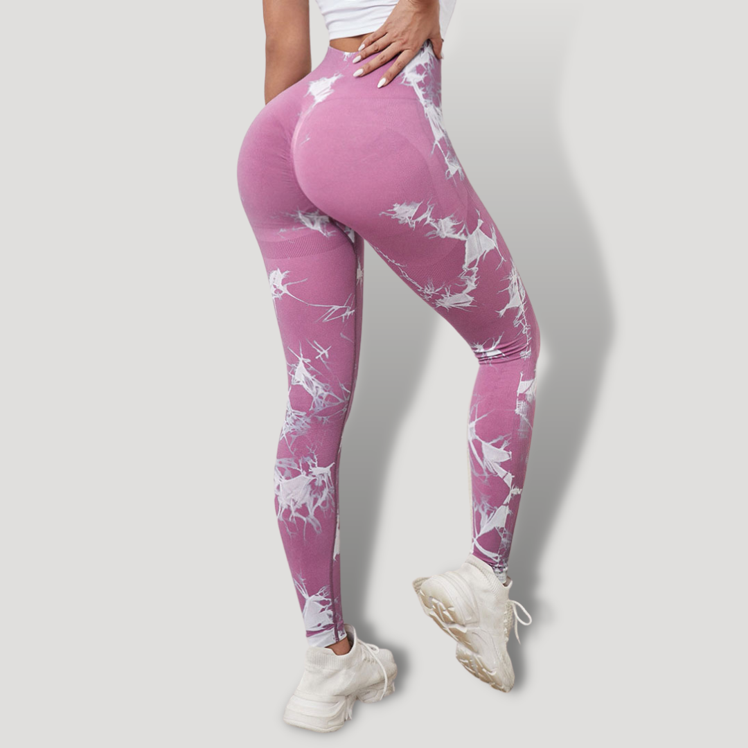 Leggins PREMIUM Push Up TIE DYE - BELOVECRAFT