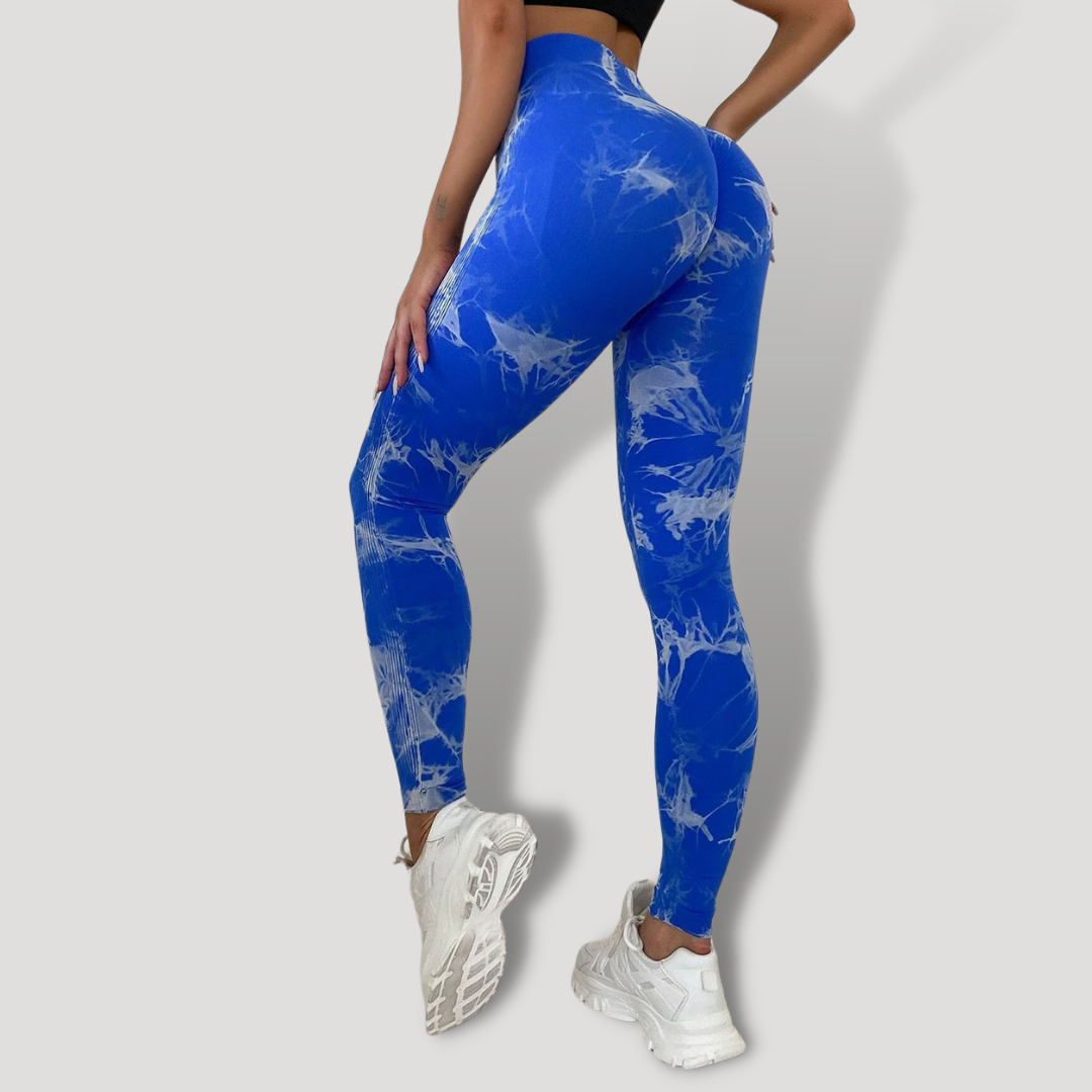 Leggins PREMIUM con efecto Push Up diseño TIE DYE - BELOVECRAFT