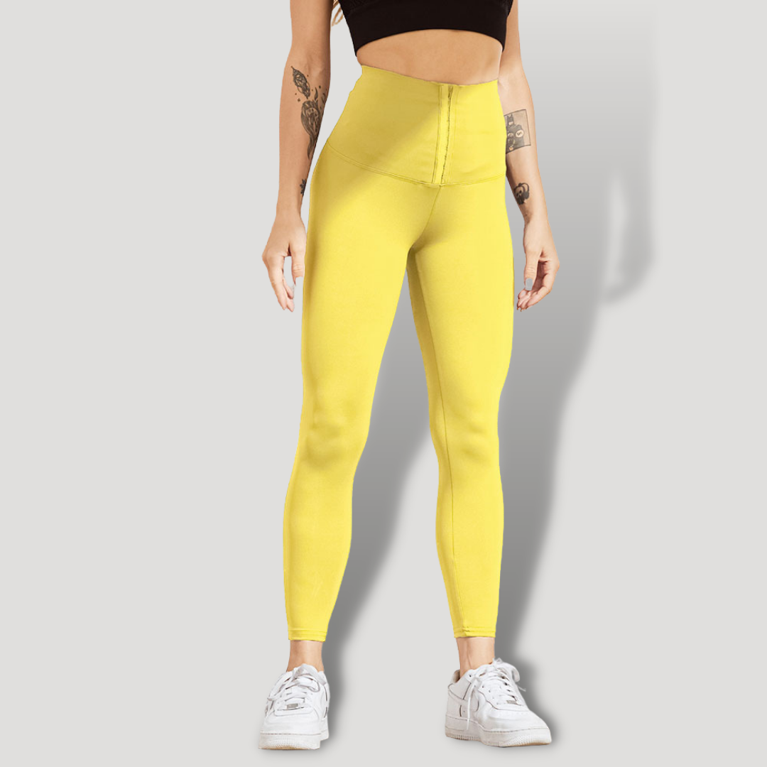 Leggins con cintura alta y cinturilla térmica de triple nivel con efecto Push Up - BELOVECRAFT