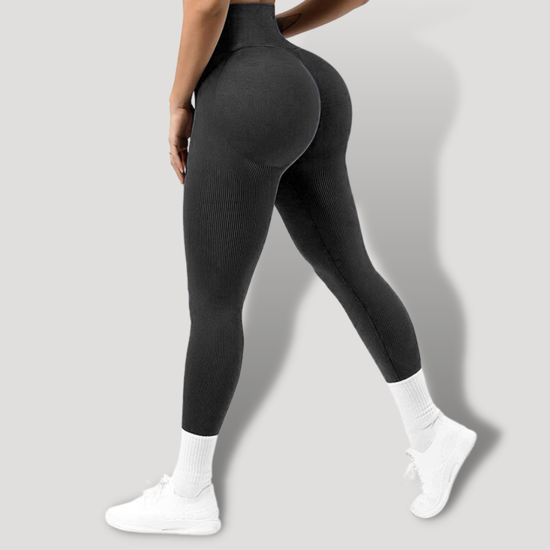 Leggins Acanalado Push Up Scrunch - BELOVECRAFT