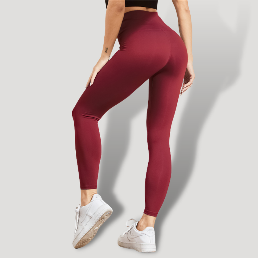 Leggins con cintura alta y cinturilla térmica de triple nivel con efecto Push Up - BELOVECRAFT