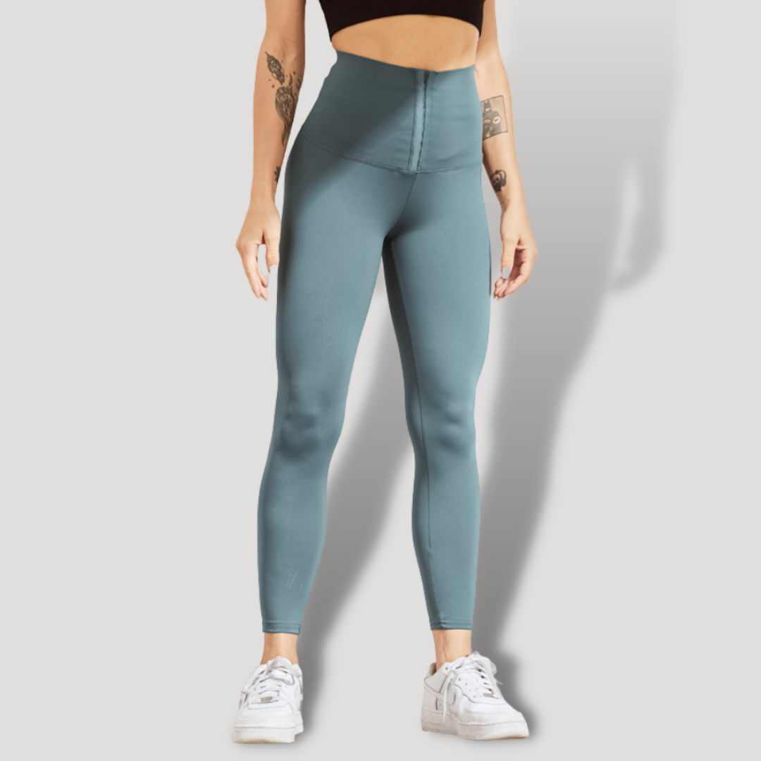 Leggins con cintura alta y cinturilla térmica de triple nivel con efecto Push Up - BELOVECRAFT