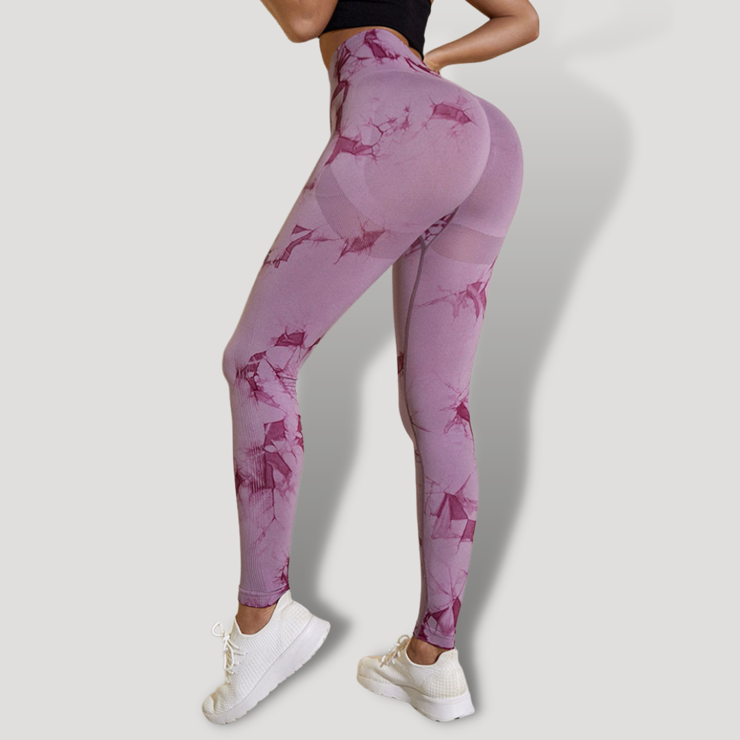 Leggins PREMIUM Push Up TIE DYE - BELOVECRAFT